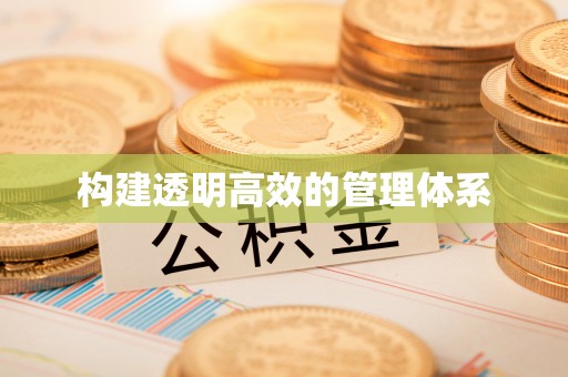 东莞构建透明高效的管理体系