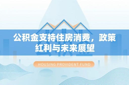 东莞公积金支持住房消费，政策红利与未来展望