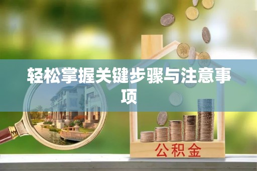 东莞轻松掌握关键步骤与注意事项