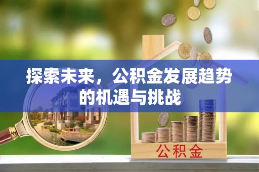 东莞探索未来，公积金发展趋势的机遇与挑战