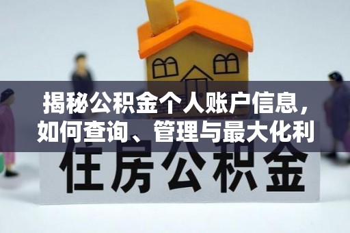 东莞揭秘公积金个人账户信息，如何查询、管理与最大化利用