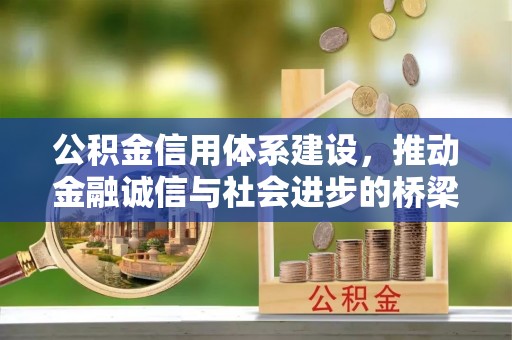 东莞公积金信用体系建设，推动金融诚信与社会进步的桥梁