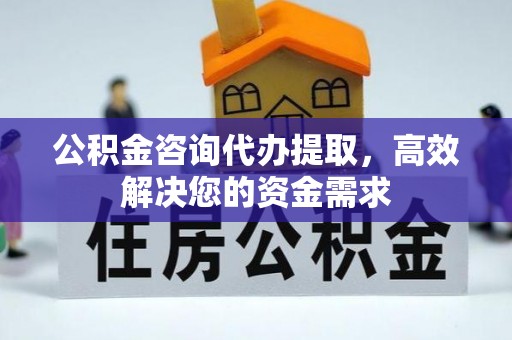 东莞公积金咨询代办提取，高效解决您的资金需求