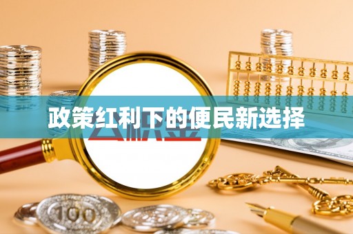 东莞政策红利下的便民新选择