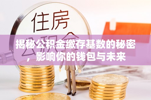 东莞揭秘公积金缴存基数的秘密，影响你的钱包与未来