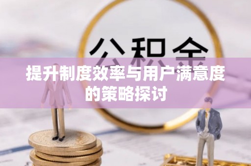 东莞提升制度效率与用户满意度的策略探讨